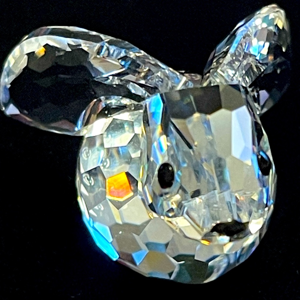 Swarovski Rabbit 🐇 Bunny Lop Crystal Figurine Retired 208326